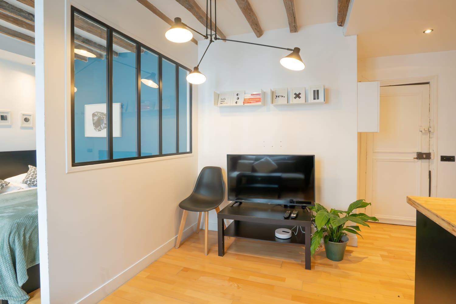 Grand Loft Bien Equipe A 15 - 2p - Flat-guest * Parigi