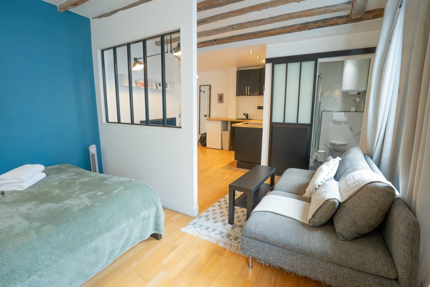 Grand Loft Bien Equipe A 15 - 2p - Flat-guest Appartamento
